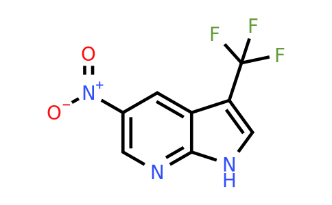 CAS 1186501-72-3 | 5-nitro-3-(trifluoromethyl)-1H-pyrrolo[2,3-b]pyridine