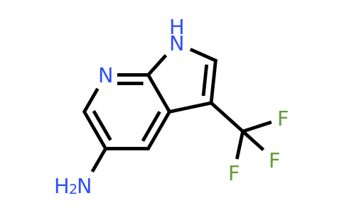 3-(trifluoromethyl)-1H-pyrrolo[2,3-b]pyridin-5-amine