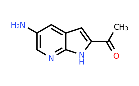 CAS 1186502-34-0 | 1-{5-amino-1H-pyrrolo[2,3-b]pyridin-2-yl}ethan-1-one