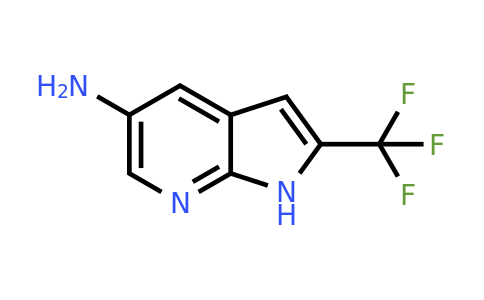 CAS 1186502-40-8 | 2-(Trifluoromethyl)-1H-pyrrolo[2,3-b]pyridin-5-amine