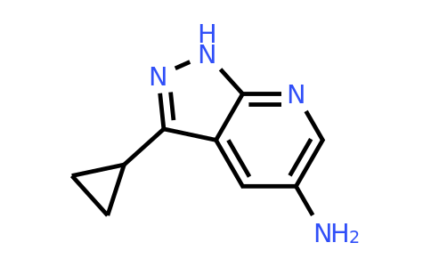 CAS 1186608-75-2 | 3-cyclopropyl-1H-pyrazolo[3,4-b]pyridin-5-amine