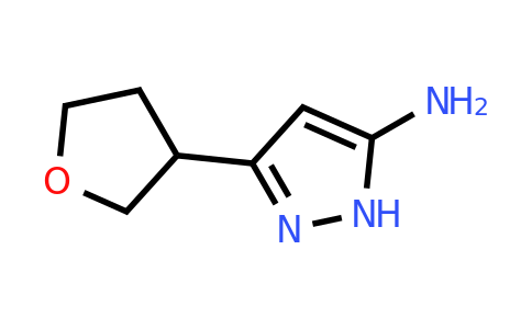 CAS 1186609-16-4 | 3-(Oxolan-3-yl)-1H-pyrazol-5-amine