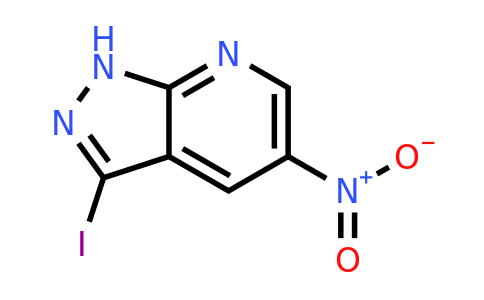 CAS 1186609-70-0 | 3-iodo-5-nitro-1H-pyrazolo[3,4-b]pyridine