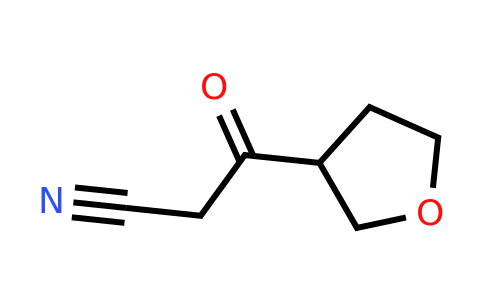 3-oxo-3-(oxolan-3-yl)propanenitrile