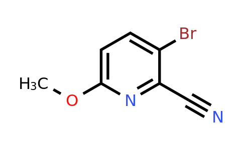 CAS 1186637-43-3 | 3-Bromo-6-methoxypicolinonitrile