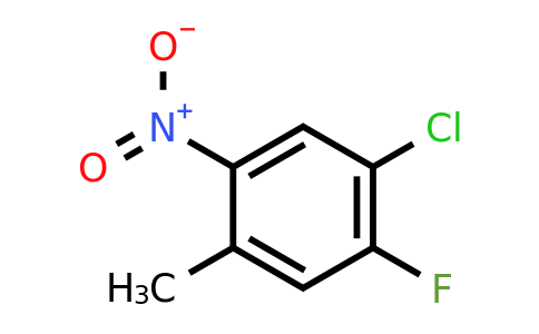 CAS 118664-99-6 | 1-chloro-2-fluoro-4-methyl-5-nitro-benzene