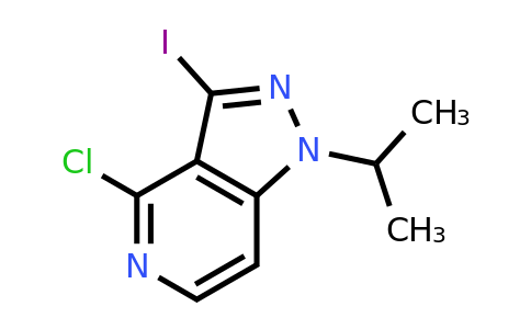 CAS 1186647-71-1 | 4-chloro-3-iodo-1-(propan-2-yl)-1H-pyrazolo[4,3-c]pyridine