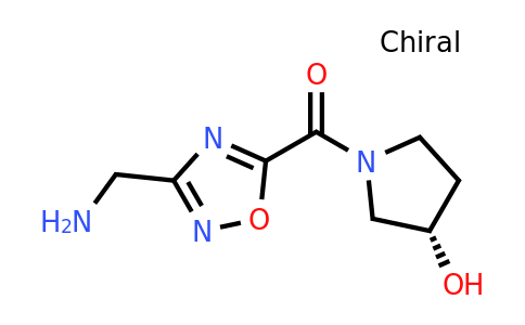 CAS 1186662-39-4 | (S)-(3-(Aminomethyl)-1,2,4-oxadiazol-5-yl)(3-hydroxypyrrolidin-1-yl)methanone