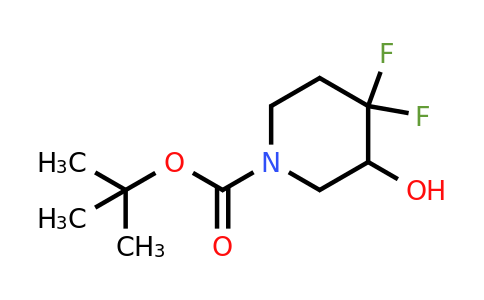 CAS 1186688-52-7 | tert-butyl 4,4-difluoro-3-hydroxypiperidine-1-carboxylate