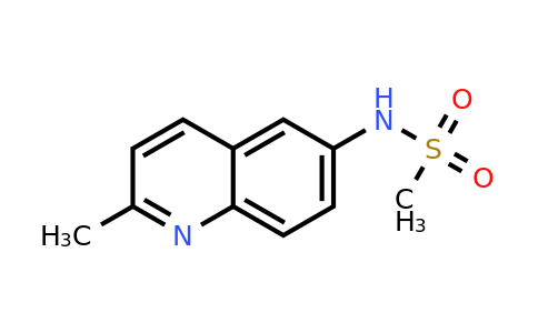 CAS 118679-14-4 | N-(2-Methylquinolin-6-yl)methanesulfonamide