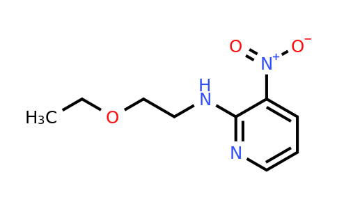 CAS 118705-43-4 | N-(2-Ethoxyethyl)-3-nitropyridin-2-amine