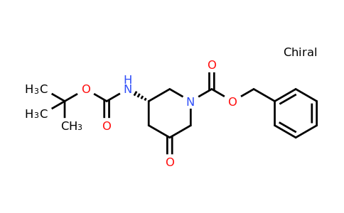 CAS 1187055-40-8 | benzyl (3S)-3-(tert-butoxycarbonylamino)-5-oxo-piperidine-1-carboxylate