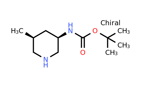 CAS 1187055-56-6 | tert-butyl N-[cis-5-methylpiperidin-3-yl]carbamate