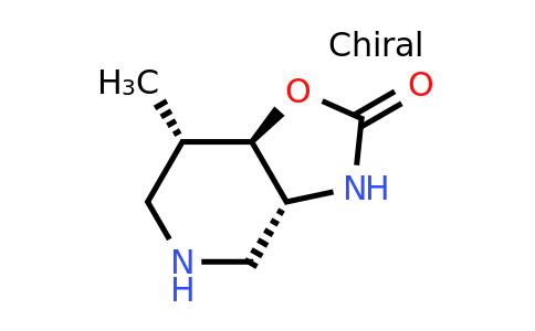 CAS 1187056-35-4 | (3aR,7S,7aR)-7-methyl-3a,4,5,6,7,7a-hexahydro-3H-oxazolo[4,5-c]pyridin-2-one