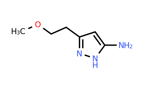 CAS 1187058-44-1 | 3-(2-Methoxyethyl)-1H-pyrazol-5-amine