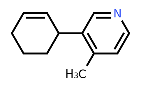 3-(Cyclohex-2-en-1-yl)-4-methylpyridine