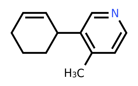 CAS 1187163-25-2 | 3-(Cyclohex-2-en-1-yl)-4-methylpyridine