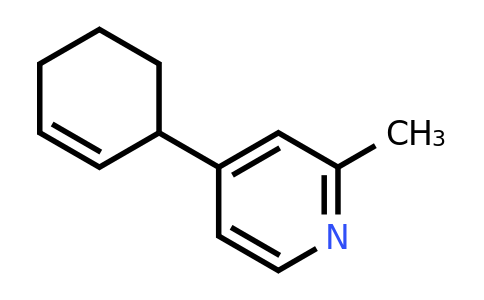 CAS 1187163-31-0 | 4-(Cyclohex-2-en-1-yl)-2-methylpyridine