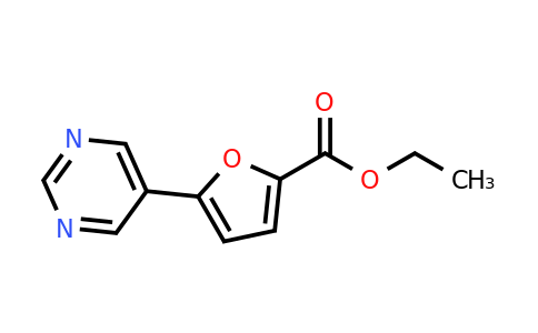 CAS 1187163-42-3 | Ethyl 5-(pyrimidin-5-yl)furan-2-carboxylate