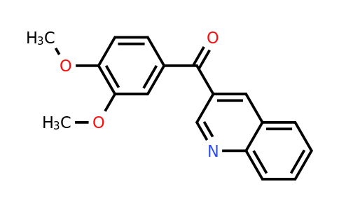 CAS 1187164-00-6 | (3,4-Dimethoxyphenyl)(quinolin-3-yl)methanone