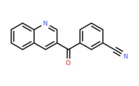 CAS 1187166-04-6 | 3-(Quinoline-3-carbonyl)benzonitrile