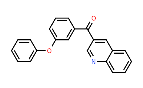 CAS 1187166-09-1 | (3-Phenoxyphenyl)(quinolin-3-yl)methanone