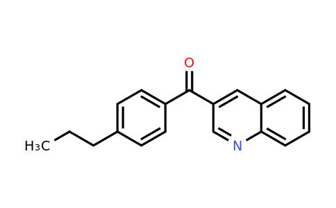 CAS 1187166-28-4 | (4-Propylphenyl)(quinolin-3-yl)methanone