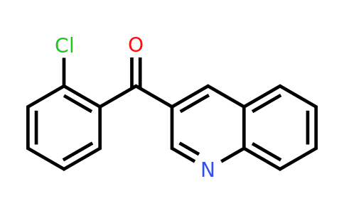 CAS 1187166-89-7 | (2-Chlorophenyl)(quinolin-3-yl)methanone
