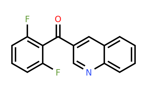 CAS 1187167-19-6 | (2,6-Difluorophenyl)(quinolin-3-yl)methanone