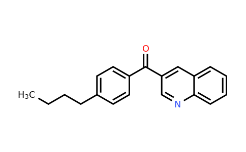 CAS 1187167-31-2 | (4-Butylphenyl)(quinolin-3-yl)methanone