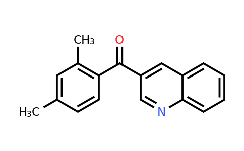 CAS 1187167-36-7 | (2,4-Dimethylphenyl)(quinolin-3-yl)methanone