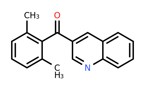 CAS 1187167-47-0 | (2,6-Dimethylphenyl)(quinolin-3-yl)methanone