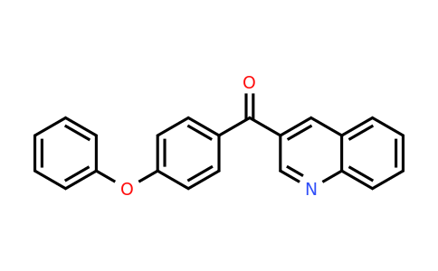 CAS 1187168-35-9 | (4-Phenoxyphenyl)(quinolin-3-yl)methanone