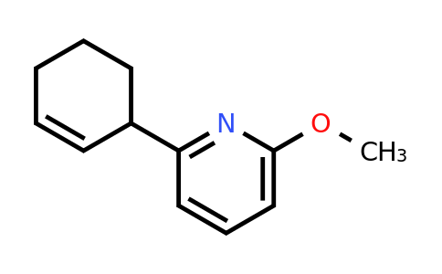 CAS 1187168-58-6 | 2-(Cyclohex-2-en-1-yl)-6-methoxypyridine