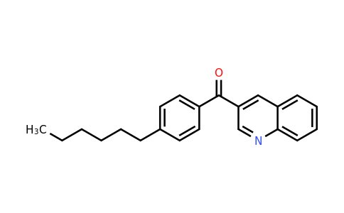 CAS 1187169-86-3 | (4-Hexylphenyl)(quinolin-3-yl)methanone
