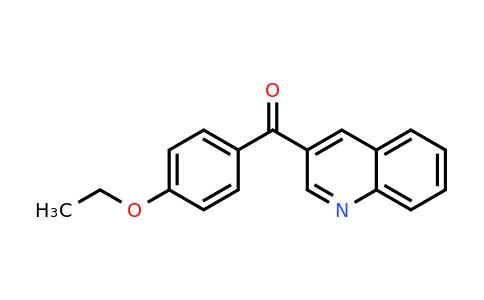 CAS 1187169-89-6 | (4-Ethoxyphenyl)(quinolin-3-yl)methanone
