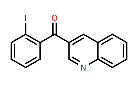 CAS 1187170-84-8 | (2-Iodophenyl)(quinolin-3-yl)methanone