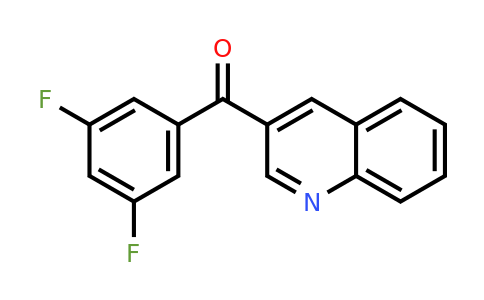 CAS 1187171-70-5 | (3,5-Difluorophenyl)(quinolin-3-yl)methanone