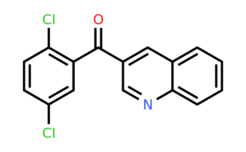 CAS 1187171-71-6 | (2,5-Dichlorophenyl)(quinolin-3-yl)methanone