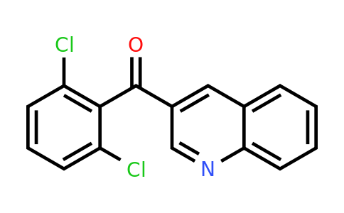 CAS 1187171-87-4 | (2,6-Dichlorophenyl)(quinolin-3-yl)methanone