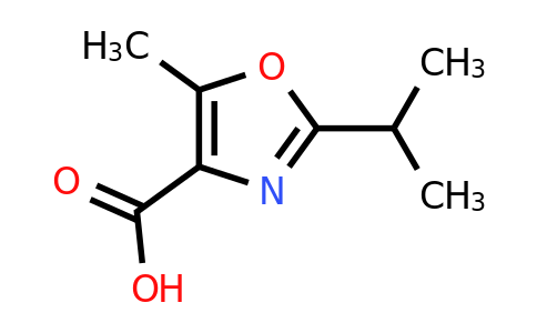CAS 1187173-72-3 | 5-methyl-2-(propan-2-yl)-1,3-oxazole-4-carboxylic acid