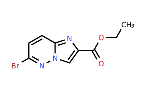 CAS 1187236-98-1 | ethyl 6-bromoimidazo[1,2-b]pyridazine-2-carboxylate
