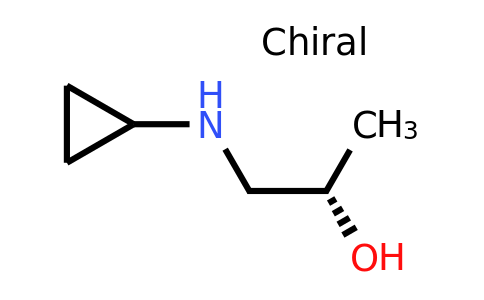 CAS 1187307-99-8 | (2S)-1-(cyclopropylamino)propan-2-ol