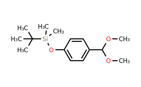 CAS 118736-04-2 | tert-Butyl[4-(dimethoxymethyl)phenoxy]dimethylsilane