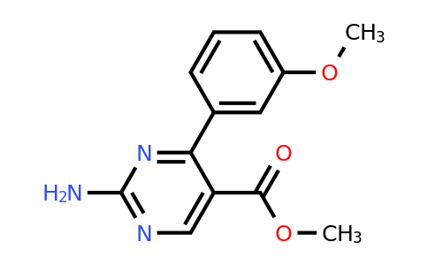 CAS 1187385-80-3 | Methyl 2-amino-4-(3-methoxyphenyl)pyrimidine-5-carboxylate
