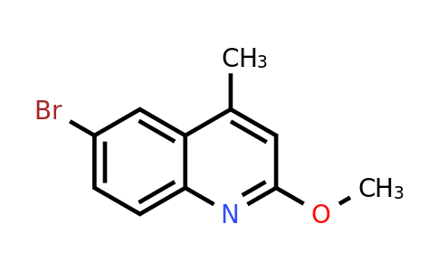 CAS 1187386-12-4 | 6-Bromo-2-methoxy-4-methylquinoline