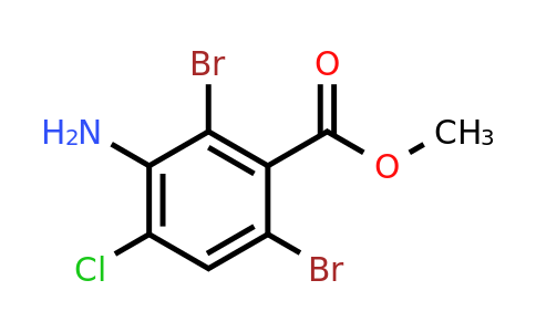 CAS 1187386-29-3 | Methyl 3-amino-2,6-dibromo-4-chlorobenzoate