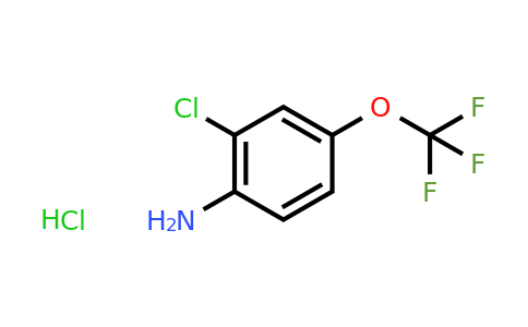 CAS 1187386-31-7 | 2-Chloro-4-(trifluoromethoxy)aniline hydrochloride