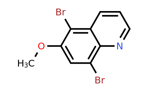 CAS 1187386-37-3 | 5,8-Dibromo-6-methoxyquinoline