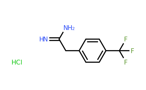 CAS 1187436-91-4 | 2-[4-(trifluoromethyl)phenyl]ethanimidamide hydrochloride